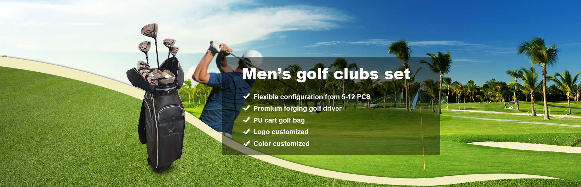 Produsen Set Klub Golf Pria